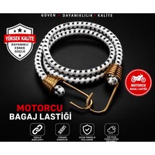 Halat Ip Gergili Bagaj Lastiği 2 Kancalı 75CM 4 Adet