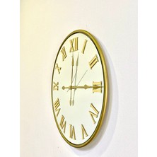 MGS Duvar Saati -Glorya Gold Roma Aynalı Duvar Saati  50 cm
