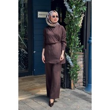 Scl Pantolonlu Takım 10002611211044T Kahve
