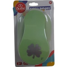 Bubu Bu-Bu XXL Şekilli Eva ve Kağıt Büyük Delgeç 3'' ( 7,62 cm )