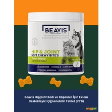Beavis Hip & Joint Care Kedi ve Köpekler Için Kalça ve Eklem Destekleyici Çiğnenebilir Tablet (105 gr / 70 Tablet)