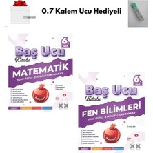 Nartest 6. Sınıf Matematik ve Fen Bilimleri Baş Ucu Kitapları Maarif Modeli (2 Kitap)+0.7kalemucu Hediyeli