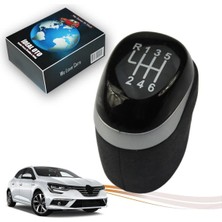 Karakuş Vites Topuzu Siyah Megane Iv