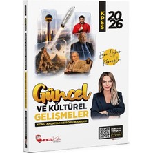 Anla Kazan Yayınları Hoca Kafası 2026 Kpss Güncel ve Kültürel Gelişmeler Konu Anlatımı ve Soru Bankası - Esra Özkan Karaoğlu Hoca Kafası Yayınları