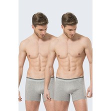 Türen Erkek Likrali Torbalı Boxer 2'li Paket, %95 Pamuk, %5 Elastan