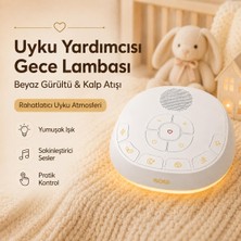 Neno Lumia Uyku Yardımcısı – Gece Lambası, Beyaz Gürültü ve Kalp Atışı Ses Makinesi