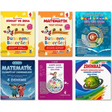 Altın Nokta Yayınevi Altın Nokta Yayınları 4.sınıf Bilsem-Kanguru-Olimpiyat Sınavlarına Hazırlık Seti(6 Kitap)