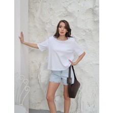 Paw Garage Kadın Vatkalı T-Shirt – Pamuk Interlok Kumaş