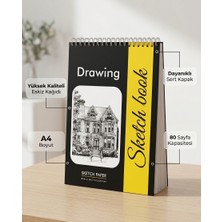 Dream Art Galery Çizim Defteri, Sketchbook, Sketchpad A/4
