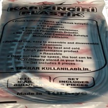 Depo Garaj Araç Oto 8 Adet Plastik Lastik Kar Zinciri Araç Paleti