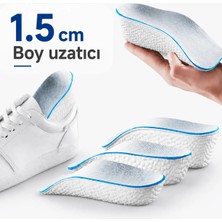 Boy Uzatıcı Tabanlık Boy Yükseltici Boy Uzatan Topuk Yumuşak Topukluk Boy Uzatma Aparatı(1,5cm) Kırmed