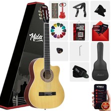 Midex MGX-100NT-BAG Üst Seviye Klasik Gitar 4/4 Sap Ayarlı