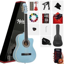 Midex MGX-100LTB-BAG Üst Seviye Klasik Gitar 4/4 Sap Ayarlı