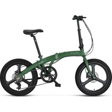 Mosso Marine 20 Jant 12K H.disk 7 Vites Katlanır Bisiklet Mat Race Green