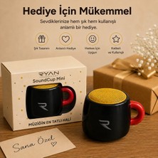 Marka Mini Bluetooth Hoparlör Kahve Kupa Tasarımlı 5W Taşınabilir Kablosuz Speaker Soundcup RY-SC01