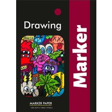 Dream Art Galery Sketchbook Çizim Defteri Marker Çizim Defteri A5 Boyutunda