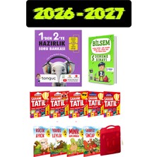 Tonguç Akademi 1'den 2'ye Hazırlık Kitabı 500 Sayfa + 2. Sınıf Bilsem Deneme Sınavı Seti
