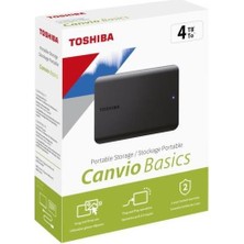 Toshiba 2.5" 4tb Canvio Basics HDTB540EK3CA Usb3.2 G1 Siyah (A5)