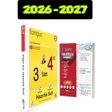 Tonguç Akademi 3 Ten 4 E Hazırlık Seti + 3. Sınıf Yaprak Test