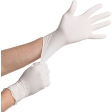 Hobibahçem Lateks Muayene Eldiveni Pudrasız -Medium 100'LÜ