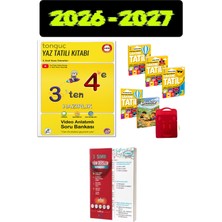 Tonguç Akademi 3 Ten 4 E Hazırlık Soru Bankası + 3. Sınıf Şahane Yaz Tatil Seti + 3. Sınıf Yaprak Test