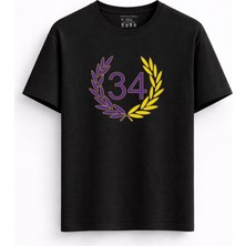 Rabona Fashion Eyüp 34 Mor-Sarı T-Shirt