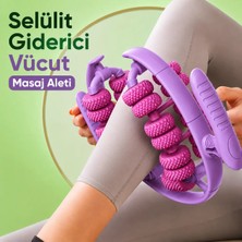 Selülit Giderici Rulo Giderici Sıkılaştırıcı Bacak Kol Masaj Aleti Kas Ağrısını Gideren Vücut Masaj Aleti Lenf Drenaj Aleti Kırmed