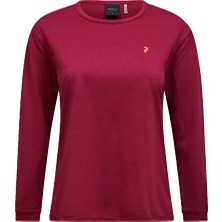 Peak Performance W Traıl Ls Kadın Günlük Uzun Kollu Tişört G79359090T Kırmızı