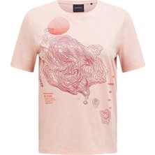 Peak Performance W Explore Graphıc Tee Kadın Günlük Tişört G79742260T Pembe