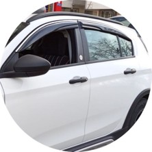 Friemats Opel Astra G Sedan Mügen Cam Rüzgarlığı Abs Krom Nikelajlı Cam Rüzgarlığı 1998-2009 Arası 4 Lü Set