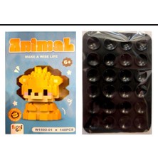 Funnigo Orijinal Animal-2 LEGO Brıcks+Telefon Tutucu Set-3
