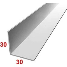 KC Merdiven Burun Basamak Profili 3x3 Düz L Köşe - 135 cm