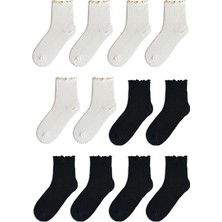 QUALITY WALKING Monochrome Series Soket Çorap 12'li Set