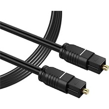 Dijital Fiber Optik Ses Kablosu Toslink Kablo 1 Metre CD DVD Altın Kaplama Spdıf Md Optic Kablo