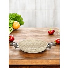 Russet Falez Creamy Granit Tava Sahan 18 cm