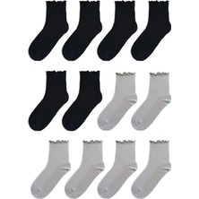 QUALITY WALKING Monochrome Series Soket Çorap 12'li Set