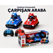 Aksoy Toys Uzaktan Kumandalı Şarjlı Sesli Müzikli Fırlatan Çarpışan Arabalar Seti