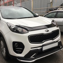 Tuning Vadisi Kia Sportage Kaput Rüzgarlığı Maskesi 2016-2019 Arası Parlak Siyah