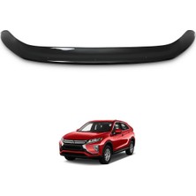 Tuning Vadisi Mitsubishi Eclipse Cross Kaput Rüzgarlığı Maskesi 2017 ve Üzeri Uyumlu Parlak Siyah
