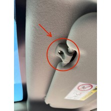 Ada Plastik Hyundai I20- Hyundai Bayon Güneşlik Tutamağı