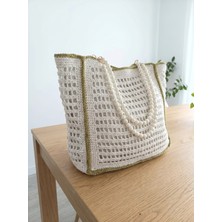 Meya Design Modern Detaylı Büyük Boy Omuz Çantası - 35 cm x 44 cm