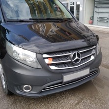 Tuning Vadisi Mercedes Vito / Viano Kaput Rüzgarlığı Maskesi 2015 2020 Piano Black