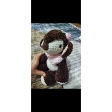 Patron Amigurimi El Örgüsü Geyik Boyu 30CM