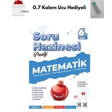 Nartest 6. Sınıf Prestij Matematik Soru Hazinesi + 0.7 Kalem Ucu Hediyeli