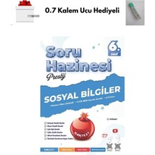 Nartest 6. Sınıf Prestij Sosyal Bilgiler Soru Hazinesi + 0.7 Kalem Ucu Hediyeli