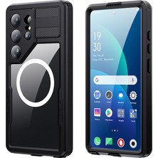 Maks Technology Galaxy S26 Ultra Kılıf 1-1 Su Geçirmez Kılıf - Siyah