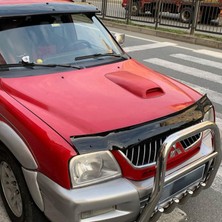 Tuning Vadisi Mitsubishi L200 Kaput Rüzgarlığı Maskesi 1996 2005 Arası Parlak Siyah