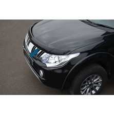 Tuning Vadisi Mitsubishi L200 Kaput Rüzgarlığı Maskesi 2015 2016 2017 2018 Piano Black