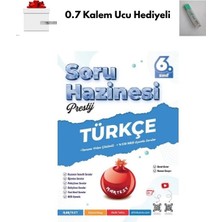Nartest 6. Sınıf Prestij Türkçe Soru Hazinesi + 0.7 Kalem Ucu Hediyeli