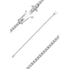 İryum 2.25ct (G-H vs) Suyolu Pırlanta Bileklik